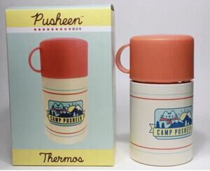 Camp Pusheen Box Insulated Drink Container w/ Spoon Stainless Steel Summer 2020